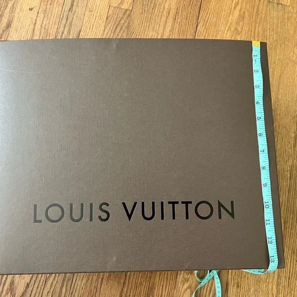 Louis Vuitton gift box and bag